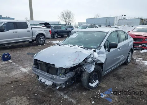 2013 Subaru Impreza 2.0I из США, поврежденный, VIN JF1GJAA64DH033519